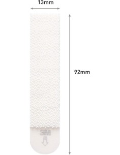 Command Pack de 8 tiras para cuadros grandes, Blanco, Grandes 2