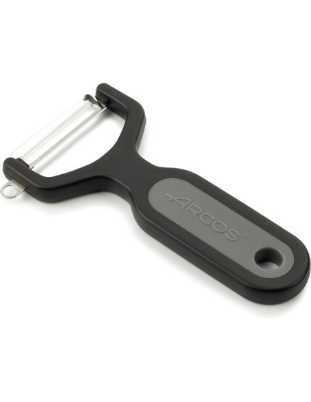 Arcos - Pelador de cocina plástico negro