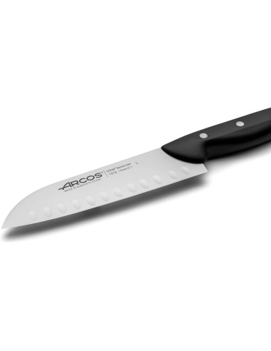 Arcos Cuchillo Santoku Acero Inoxidable Nitrum. Cuchillo Cocina japonés 170mm