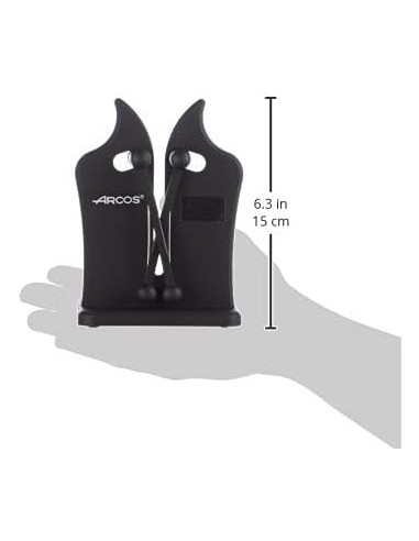 Arcos Afilador profesional de Cuchillos. Color Negro