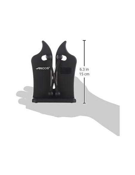 Arcos Afilador profesional de Cuchillos. Color Negro