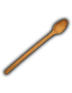 Cuchara madera decoración 1 metro