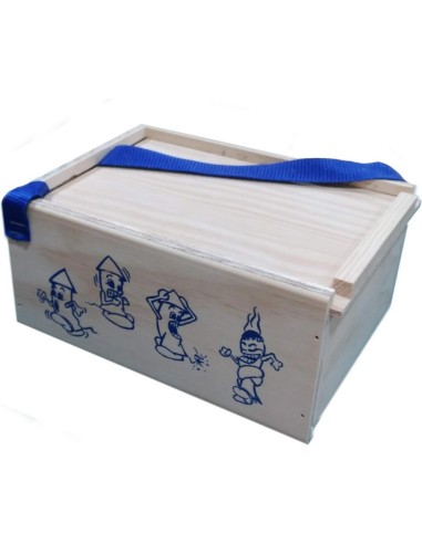 Caja para petardos . Tamaño pequeño