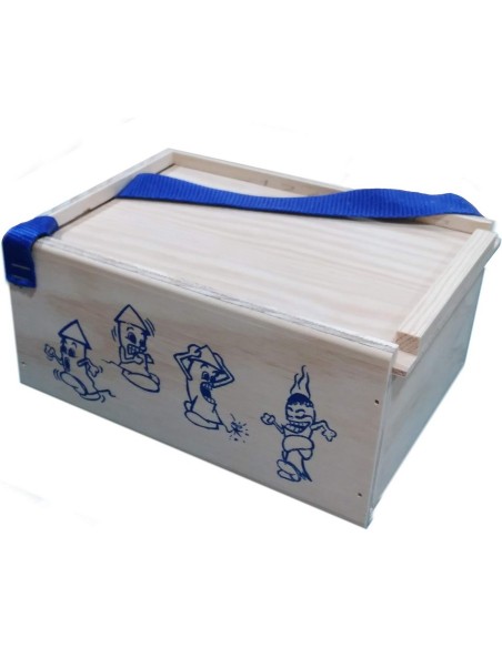 Caja para petardos . Tamaño pequeño
