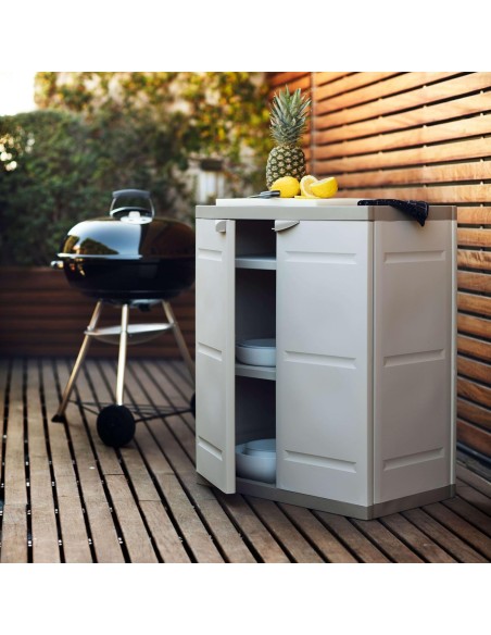 Armario PLASTIKEN 2 Baldas 70×44×88 cm | 9205