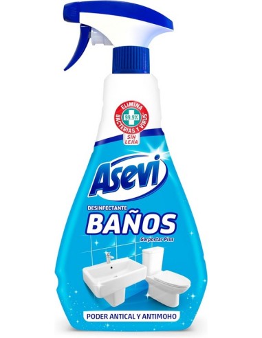 Asevi - higienizante baños 750 ml