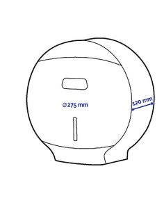 Dispensador Papel Higiénico CLAR SYSTEMS Blanco | P3000PB 2