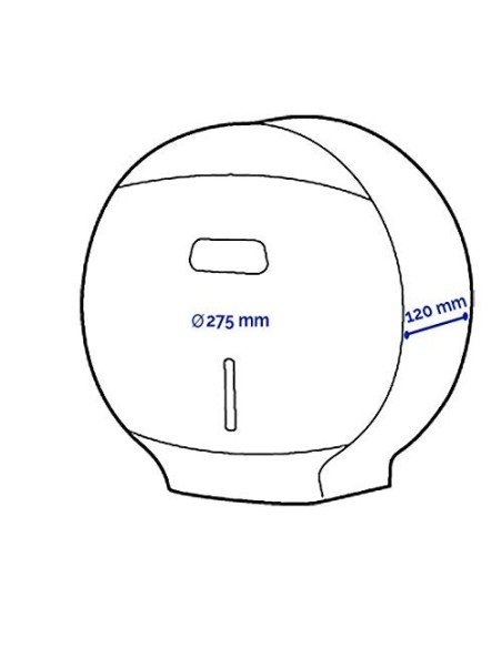 Dispensador Papel Higiénico CLAR SYSTEMS Blanco | P3000PB