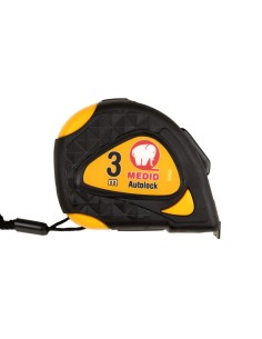 flexómetro Medid de 3 metros con autolock