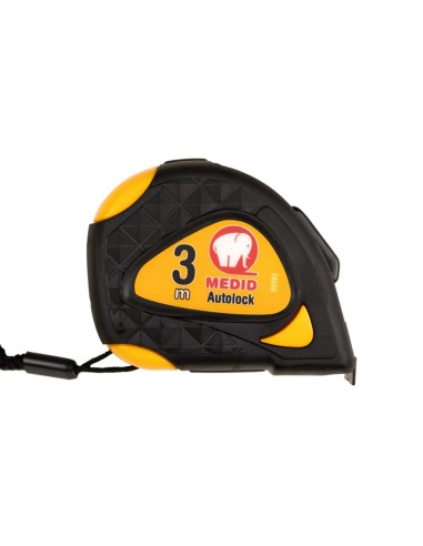 flexómetro Medid de 3 metros con autolock