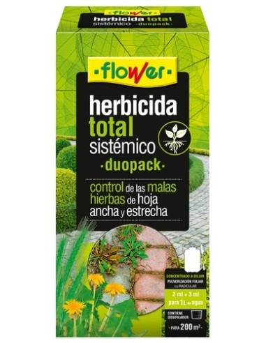 Flower - Herbicida Total Sistémico Duopack 25 ml+25 ml