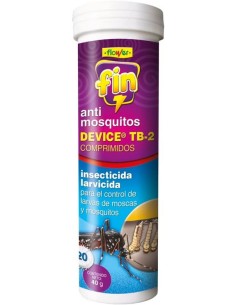 Flower - Antimosquitos Device-Larvas - bote 20 pastillas