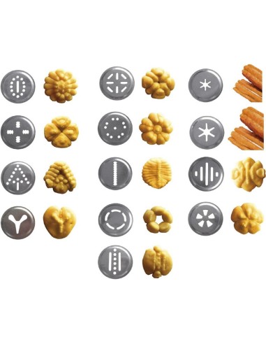 IBILI 792300 Churrera - Máquina de pastas, Acero inoxidable