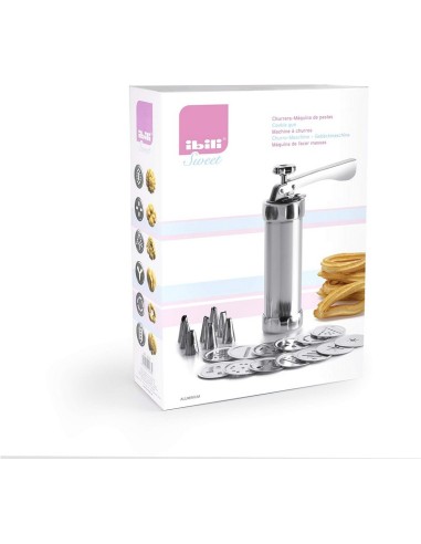 IBILI 792300 Churrera - Máquina de pastas, Acero inoxidable