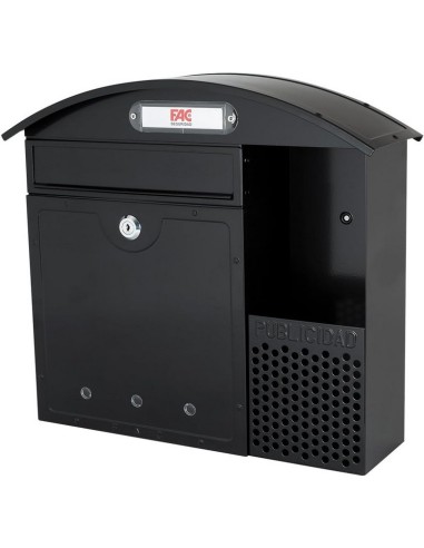 FAC Atlántico - Buzón combi, color negro