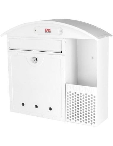 FAC Atlántico - Buzón combi, color blanco