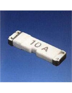 Solera 613/10 - Fusible. Plano 12x37x3mm. Cerámica 10 A.