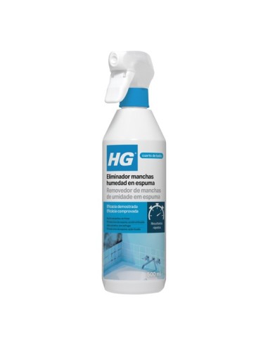 HG Limpiador De Moho En Espuma 500 ML - Limpieza Profunda y Rápida