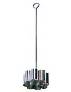 Flores Cortes 12941 - Molde flores 90 mm. inoxidable