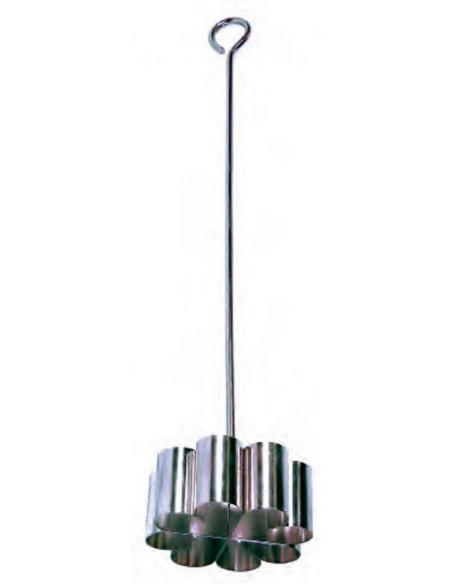 Flores Cortes 12941 - Molde flores 90 mm. inoxidable