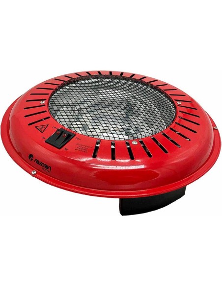 RAYDAN Home Brasero Eléctrico, Rojo, 800W
