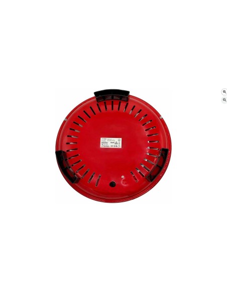 RAYDAN Home Brasero Eléctrico, Rojo, 800W