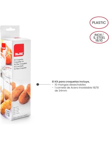 IBILI, 777000, Kit para hacer Croquetas