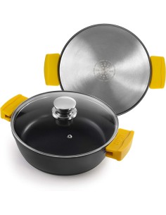 Ibili - 461032 Guisera con tapa evolution 32 cm