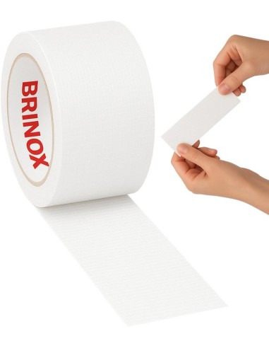 Brinox Cinta Americana Adhesiva Extrafuerte Reforzada 50 mm x 10 m