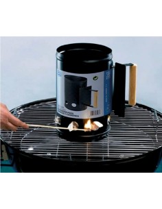 Imex El Zorro – Encendedor para Barbacoa y Chimenea | 17x27 cm | Acero Resistente con Mango de Madera 2