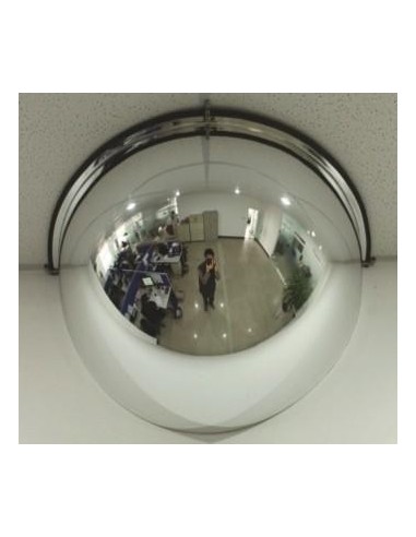 Espejo de seguridad panorámico de 180 grados y 60 cm de diámetro para vigilancia y almacenes