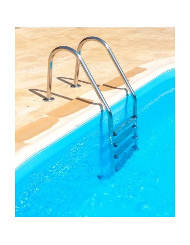 Escalera Piscina Acero Inoxidable 4 Peldaños |  Ferretería Torres