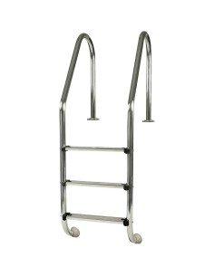 Escalera Inox 3 Peldaños Piscina | AISI 304 | Ferretería Torres