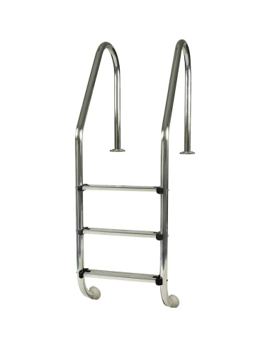 Escalera Inox 3 Peldaños Piscina | AISI 304 | Ferretería Torres