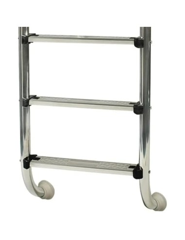 Escalera Inox 3 Peldaños Piscina | AISI 304 | Ferretería Torres