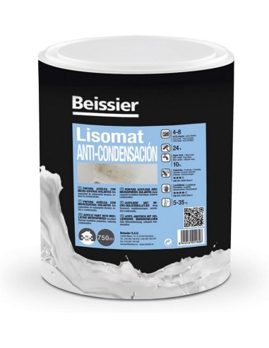 AGUAPLAST 24944 Lisomat Anti Condensación Blanco, 750 Ml