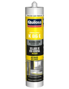 Quilosa - SILICONA ORBASIL K86/300 ML. TRANSLUCIDA 812