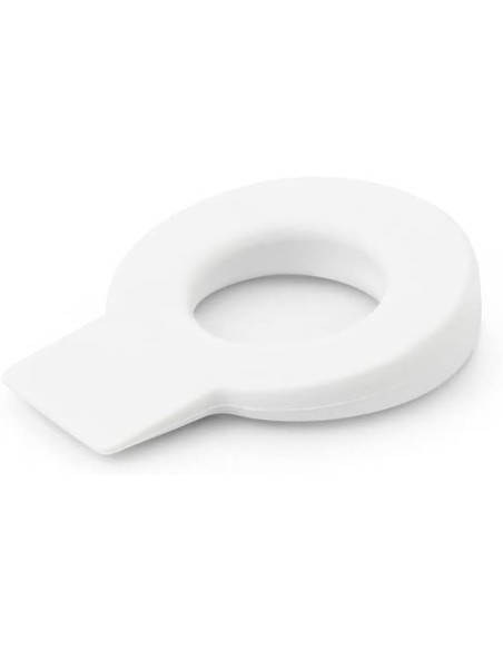 REI - RETENEDOR DE CUÑA para Puerta COLGABLE Lock Mod.660 DE PLÁSTICO Blanco Mate