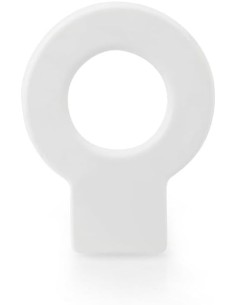 REI - RETENEDOR DE CUÑA para Puerta COLGABLE Lock Mod.660 DE PLÁSTICO Blanco Mate 2