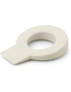 REI -RETENEDOR DE CUÑA PARA PUERTA COLGABLE LOCK MOD.660 DE PLÁSTICO COLOR ARENA