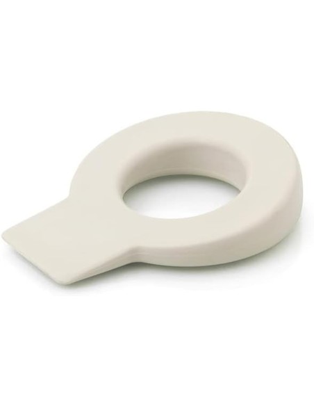 REI -RETENEDOR DE CUÑA PARA PUERTA COLGABLE LOCK MOD.660 DE PLÁSTICO COLOR ARENA