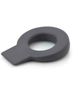 REI - RETENEDOR DE CUÑA PARA PUERTA COLGABLE LOCK MOD.660 DE PLÁSTICO ANTRACITA