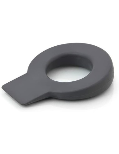 REI - RETENEDOR DE CUÑA PARA PUERTA COLGABLE LOCK MOD.660 DE PLÁSTICO ANTRACITA