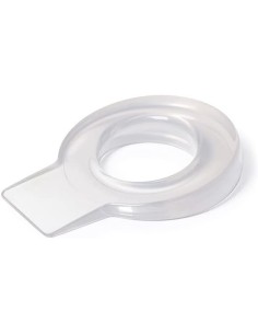 REI - RETENEDOR DE CUÑA PARA PUERTA COLGABLE LOCK MOD. 660 DE PLÁSTICO TRANSPARENTE