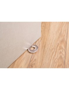 REI - RETENEDOR DE CUÑA PARA PUERTA COLGABLE LOCK MOD. 660 DE PLÁSTICO TRANSPARENTE 2
