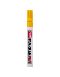 Rotulador marcador de pintura permanente CRC Marker Pen color amarillo de 8 gramos para uso industrial