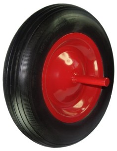 RUEDA PARA CARRETILLA IMPINCHABLE 360 MM EJE 20 MM