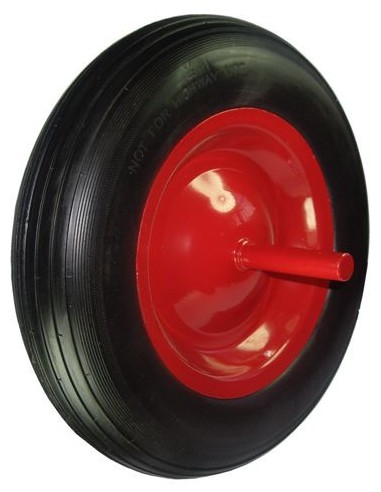 RUEDA PARA CARRETILLA IMPINCHABLE 360 MM EJE 20 MM