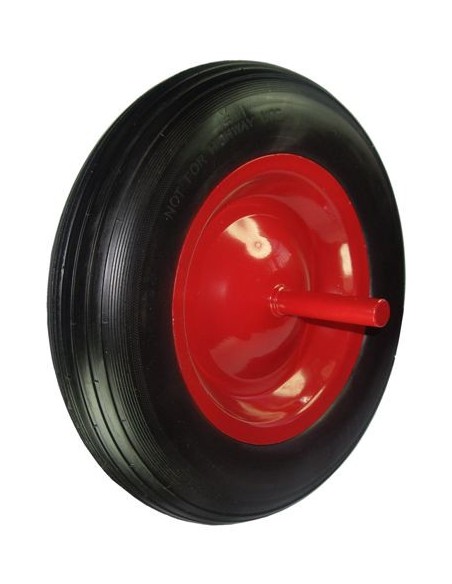 RUEDA PARA CARRETILLA IMPINCHABLE 360 MM EJE 20 MM