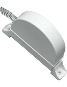 Micel Vega 90017 - Recogedor abatible 18mm blanco